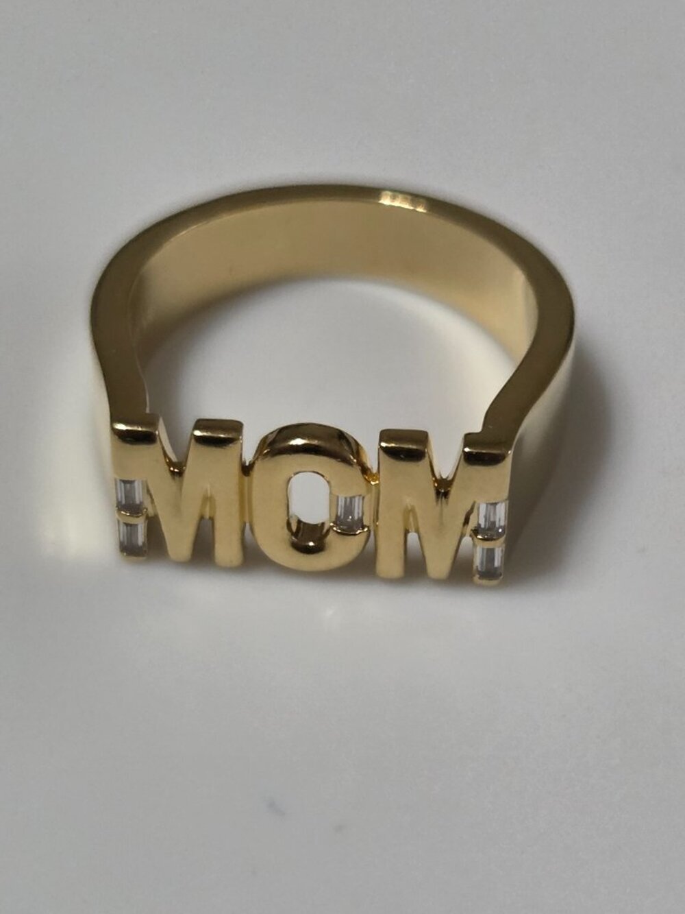 Authentic Pandora Mom Signet Ring